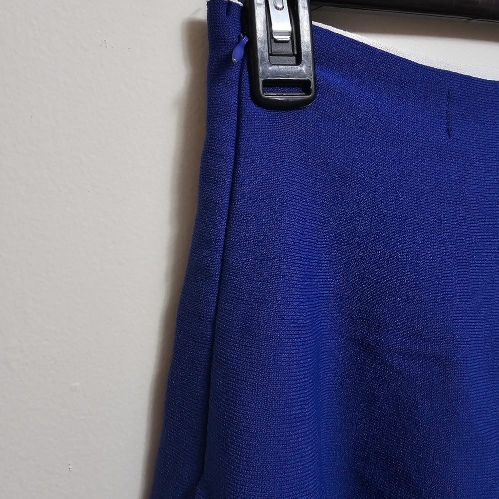 Blue Rain Medium mini skater skirt blue/white - Picture 4 of 6